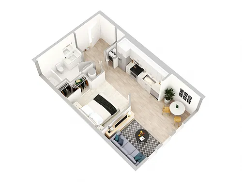 Floor plan Sargent