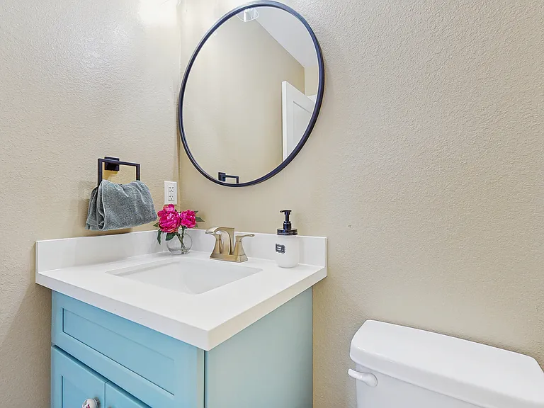 1st floor half bath