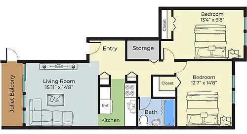 Floor plan The Casco