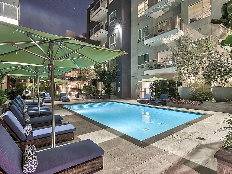 Spend the evening relaxing in the tranquil pool courtyard