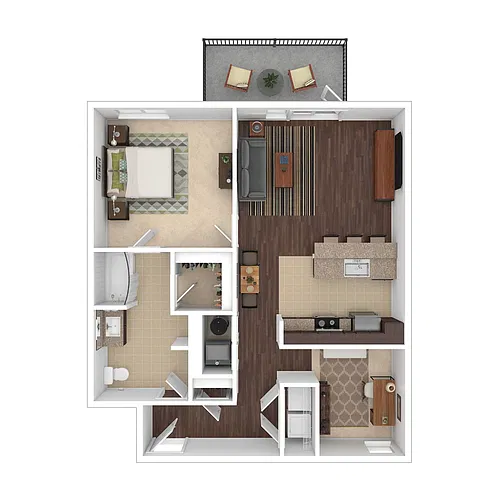 Floor plan B1A