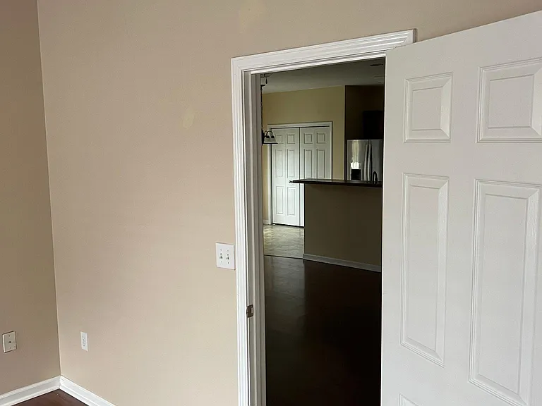 Door to den from Master Bedroom.