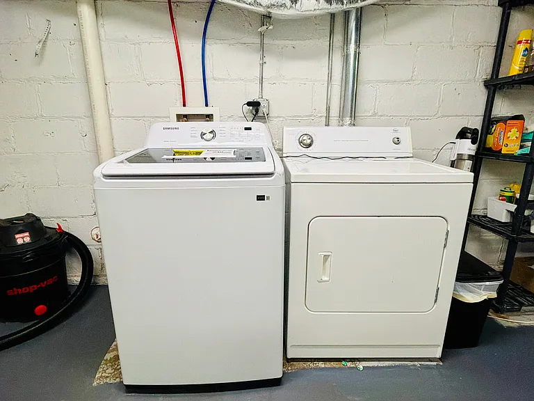 Washer and Drier Included