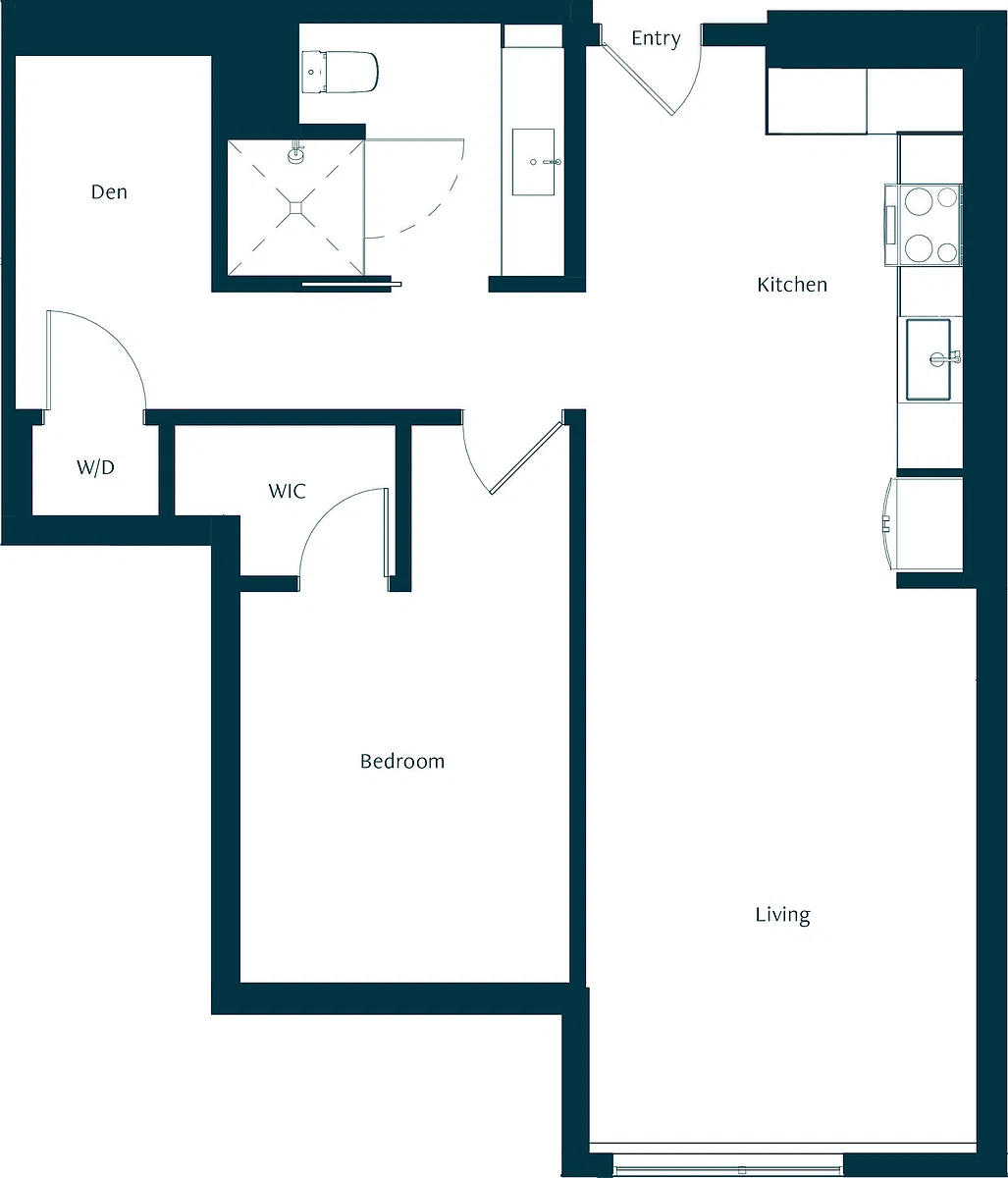 Floor plan A11 Den BMR