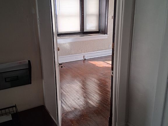 View from hallway into the room.