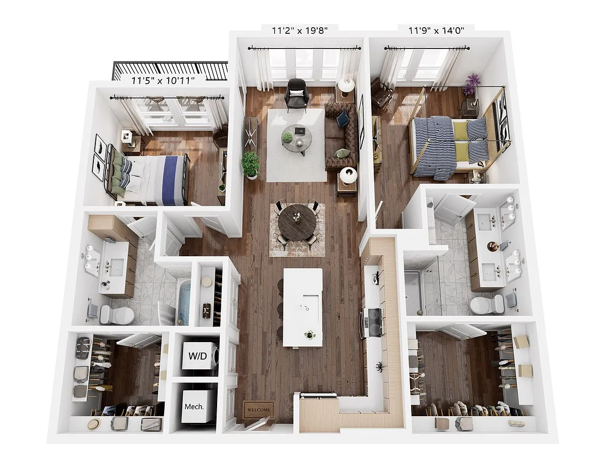 Floor plan B5