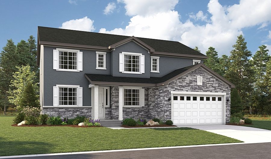 The Daniela Masonry Elevation A