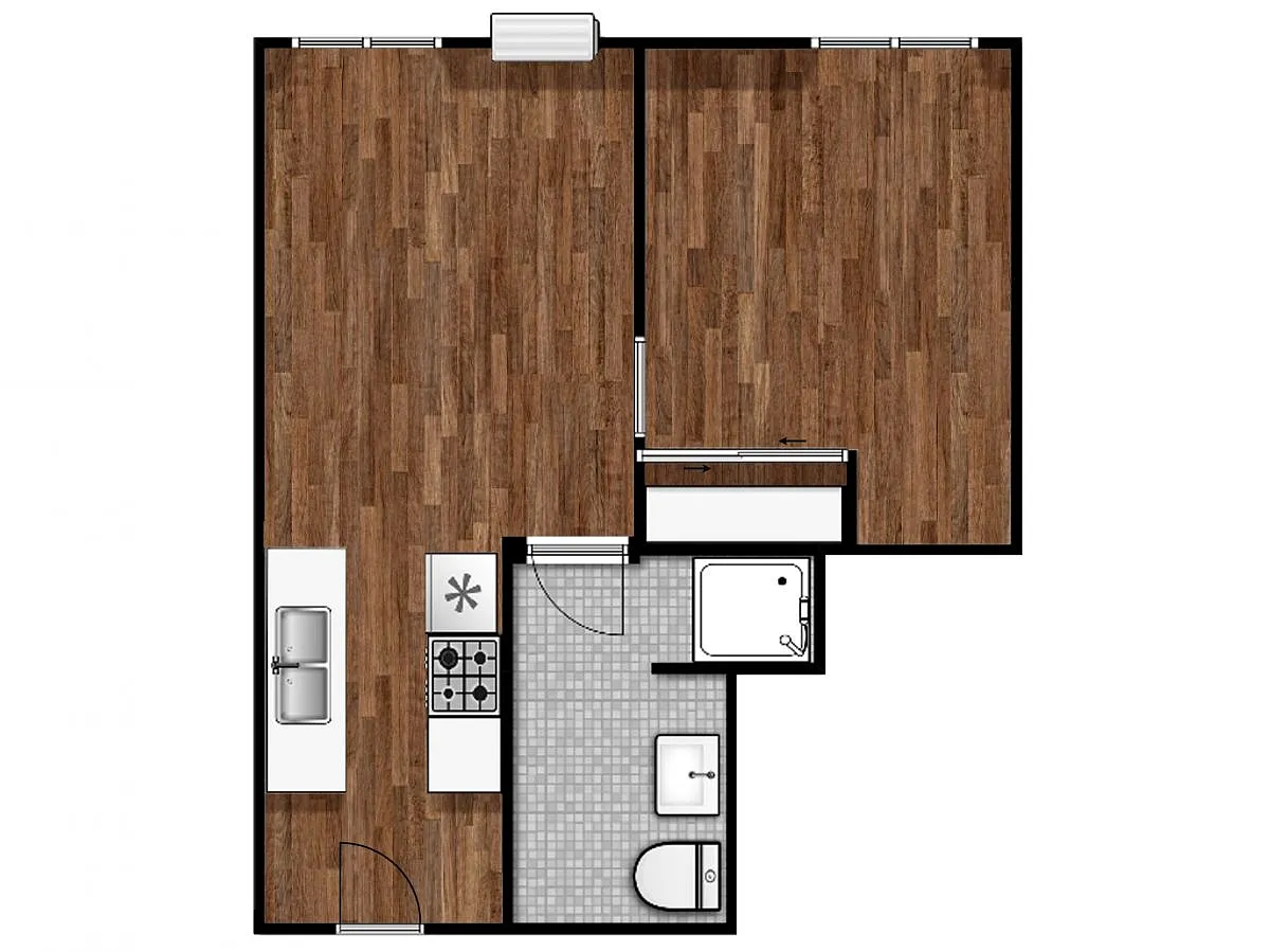 Floor plan E