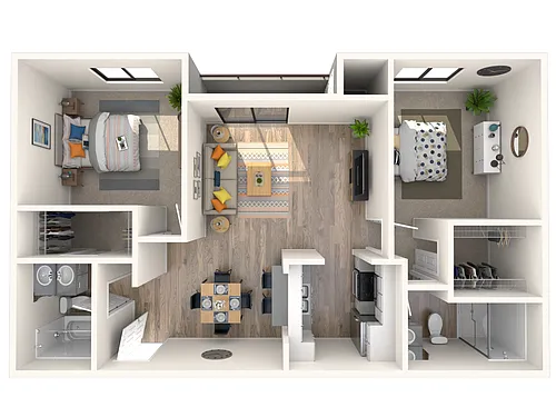 Floor plan Plan B