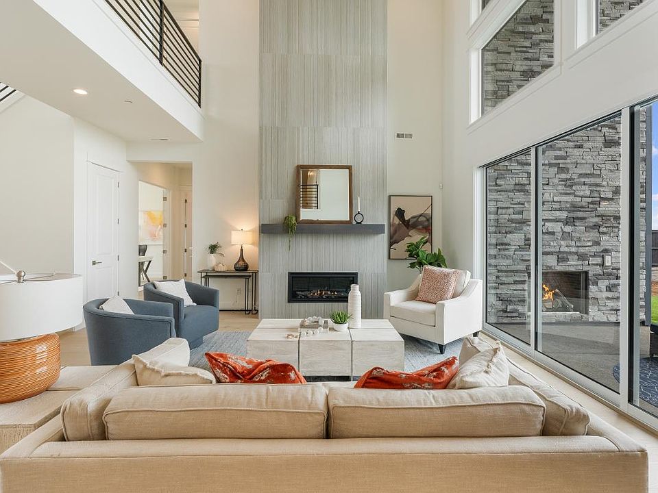 Bright, open two-story great room