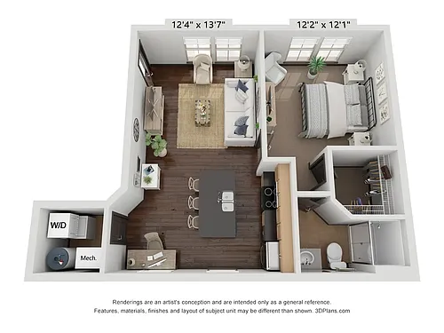 Floor plan Ashley