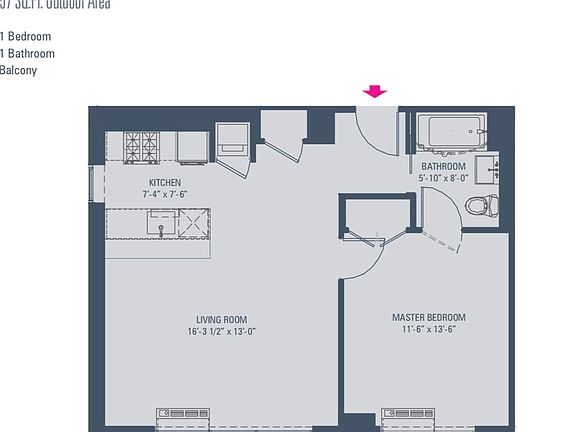 2nd image of 180 Nassau St APT 5C