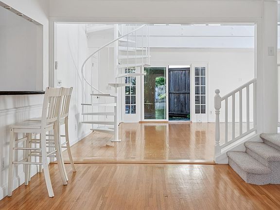 Dining space in between living room, kitchen and Great Room