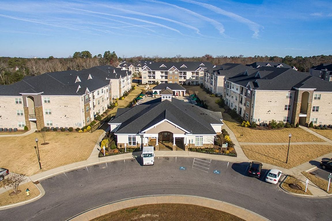 Aerial View of West End at Fayetteville in Fayetteville, NC