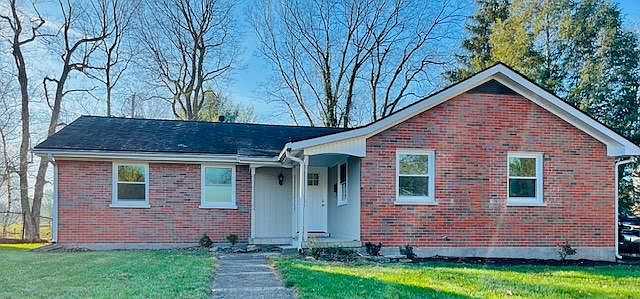 New windows, door and landscape.