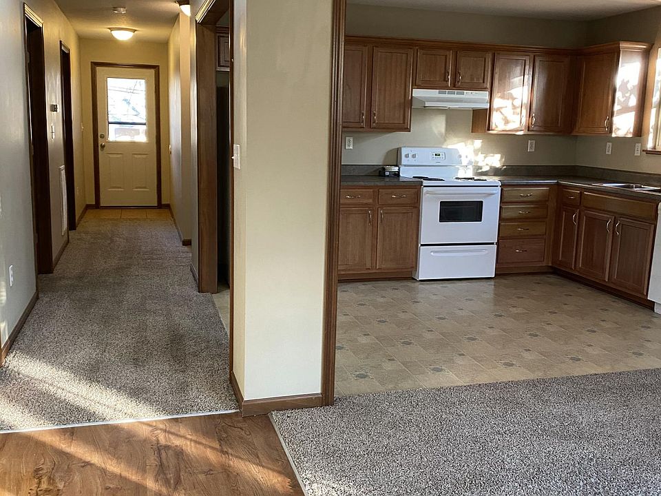 Super Nice open floor plan! Master bedroom is on the back side of the kitchen with a large walk in closet. 2nd bedroom is on the left after the large bathroom, laundry hookup,.