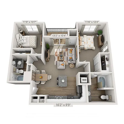 Floor plan Ridgway