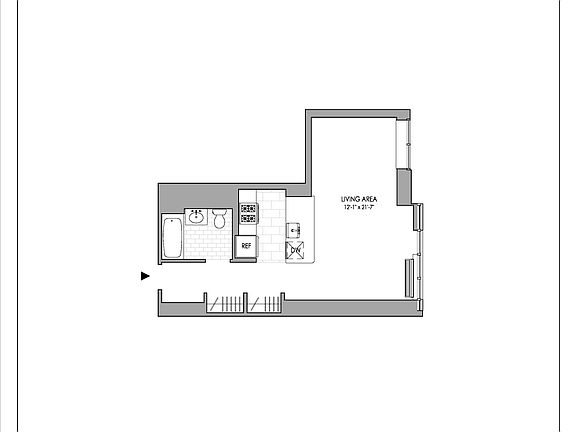 2nd image of 606 W 57th St APT 632