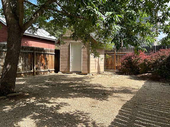 Backyard shed included