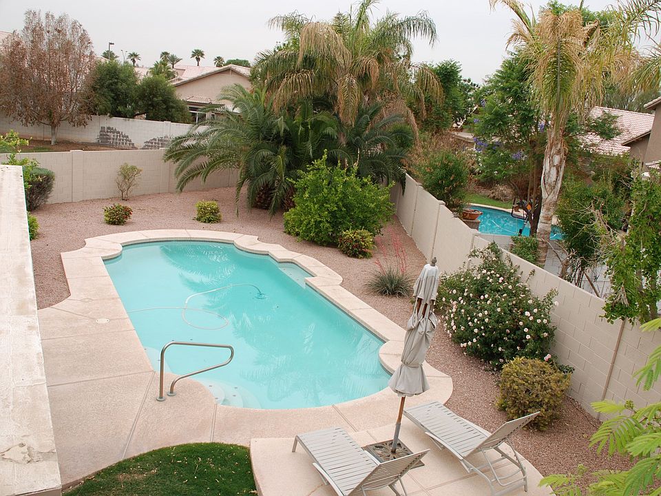 Large backyard with pool!
