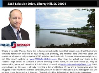 2368 Lakeside Dr, Liberty Hill, SC 29074