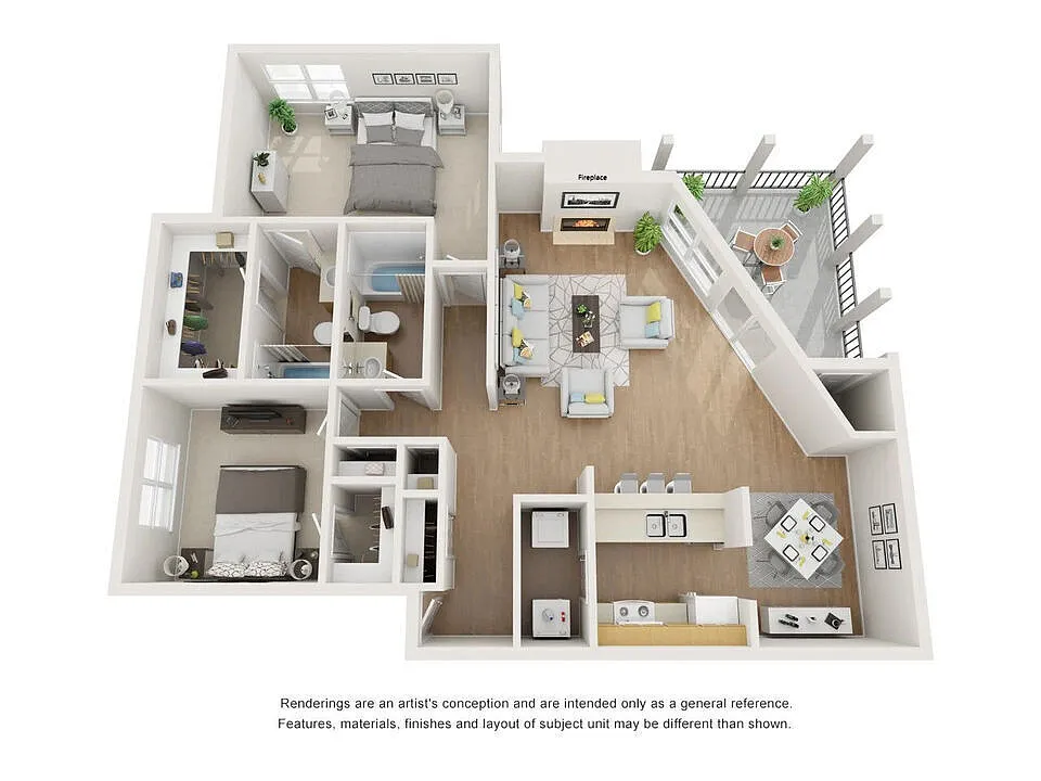 Floor plan B3