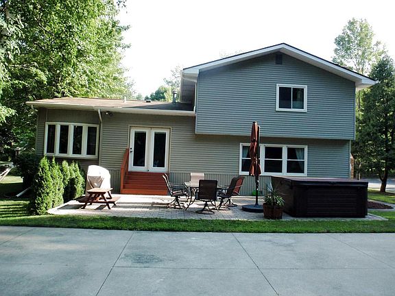 A View of the Back of the Home.