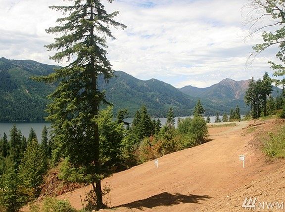 View to the north from building site.