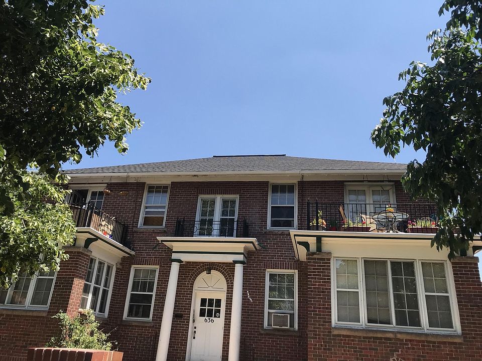 Front of apts.