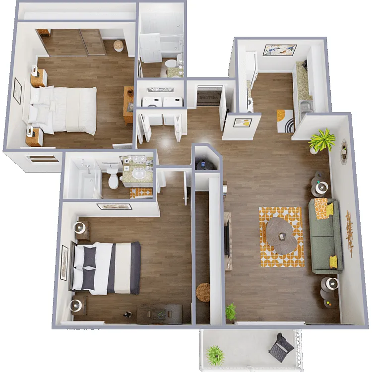 Floor plan Santa Fe