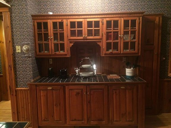 Storage and supplies in kitchen