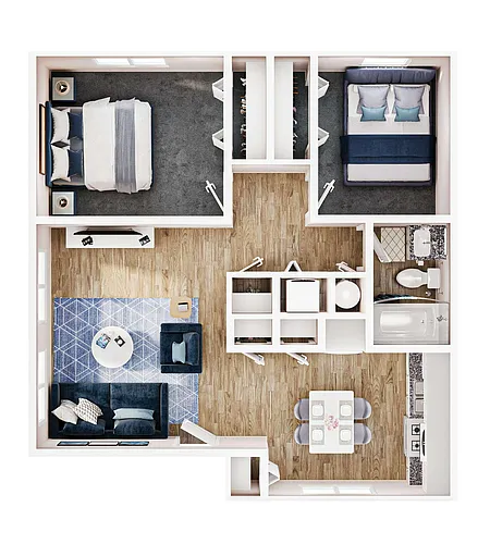 Floor plan Powderhorn