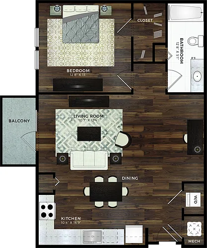 Floor plan A2