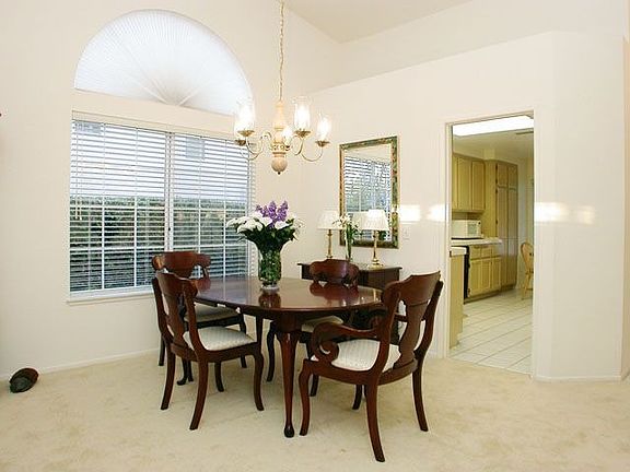 Formal dining area