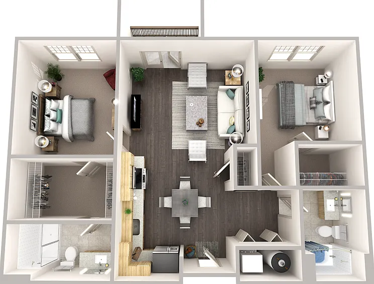 The Hubble Floorplan Diagram