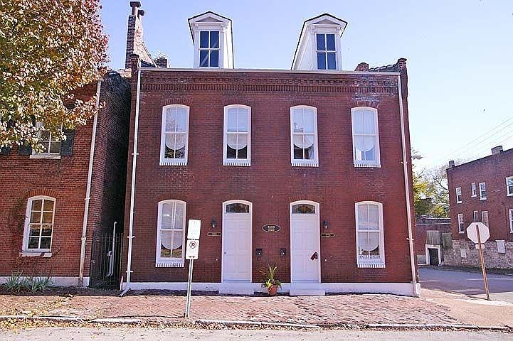 Front of building (left unit)
