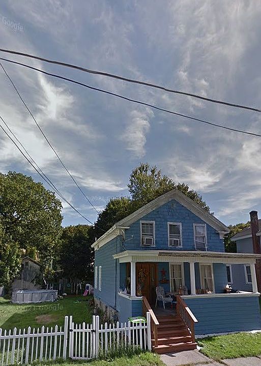 Large fenced yard