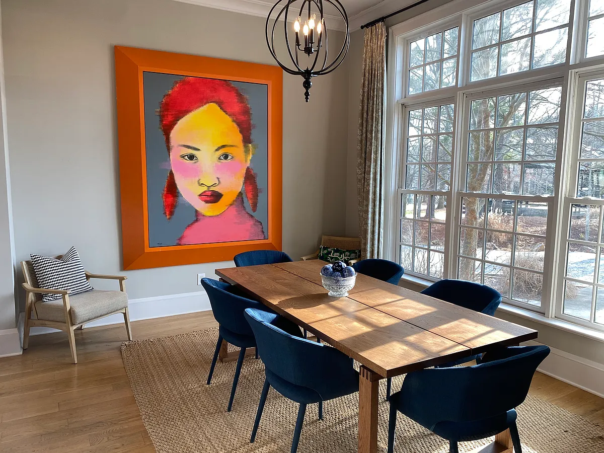 Main Floor, Living & Dining, Dining Room. - 108 Gainey Ln