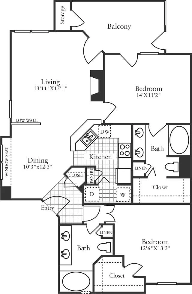 Floor plan B2