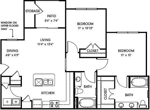 Floor plan B1