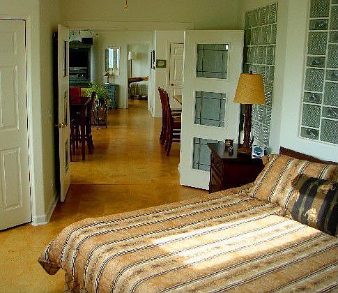 Home is open, light and comfortable.