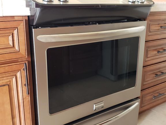 Frigidaire gas range self cleaning
