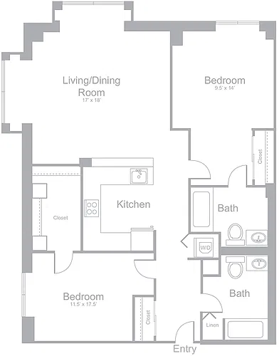 Floor plan B2