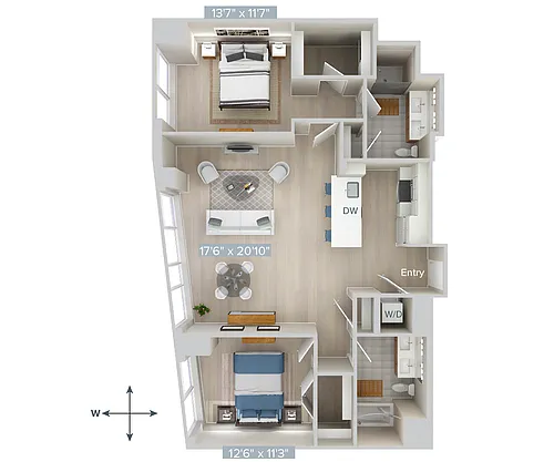 Floor plan B8-1320-Sig