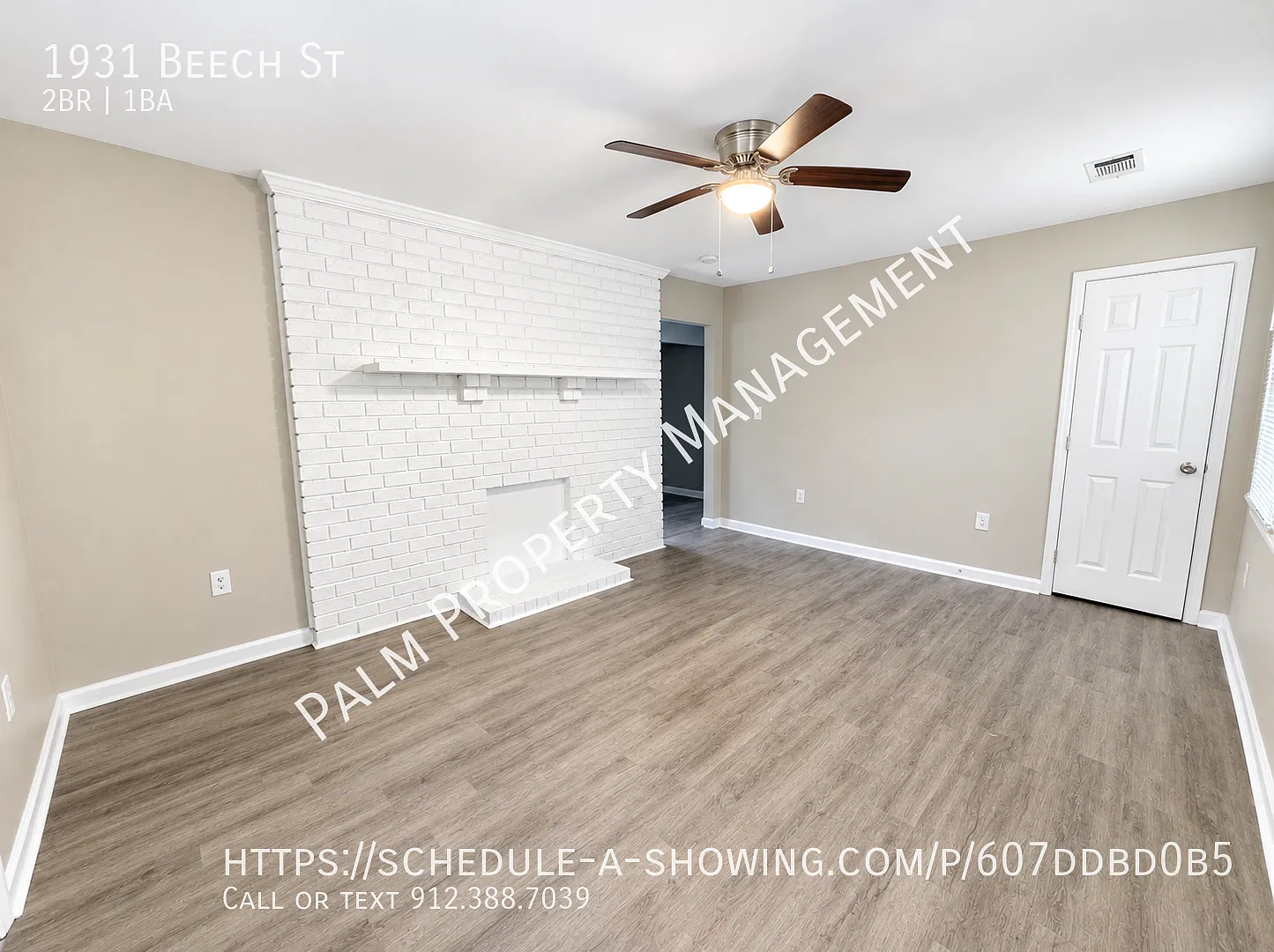 Two Bed, One Bath Home for Rent Near President's Street — Photo 3