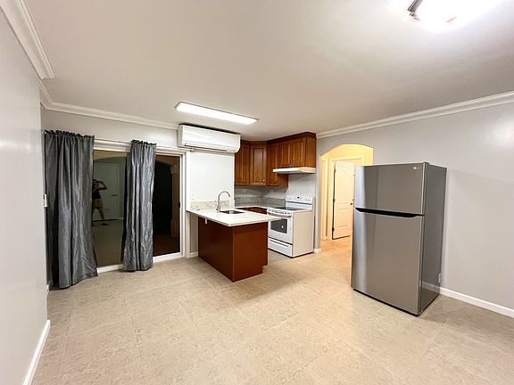 Open kitchen and living space