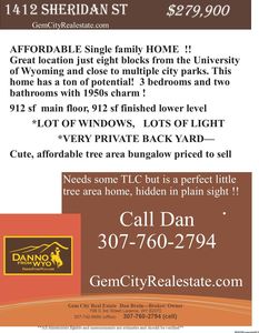 1412 Sheridan St, Laramie, WY, 82070