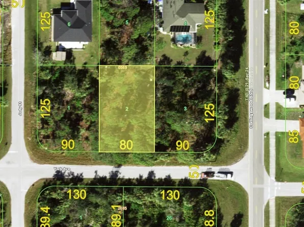 17516 YORK AVENUE LOT 2, PORT CHARLOTTE, FL 33948