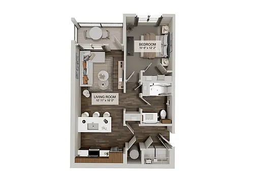 Floor plan Cheyenne (A1)