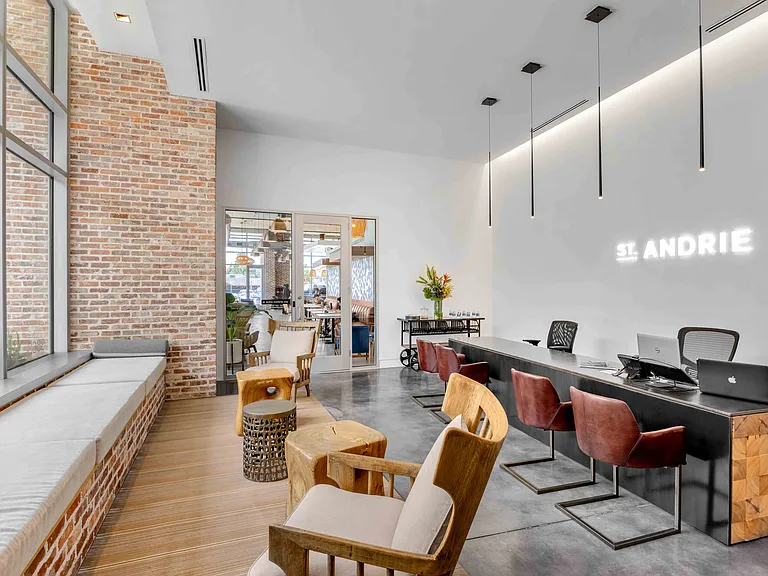 St. Andrie Entrance & Blue Tile Coffee Lounge